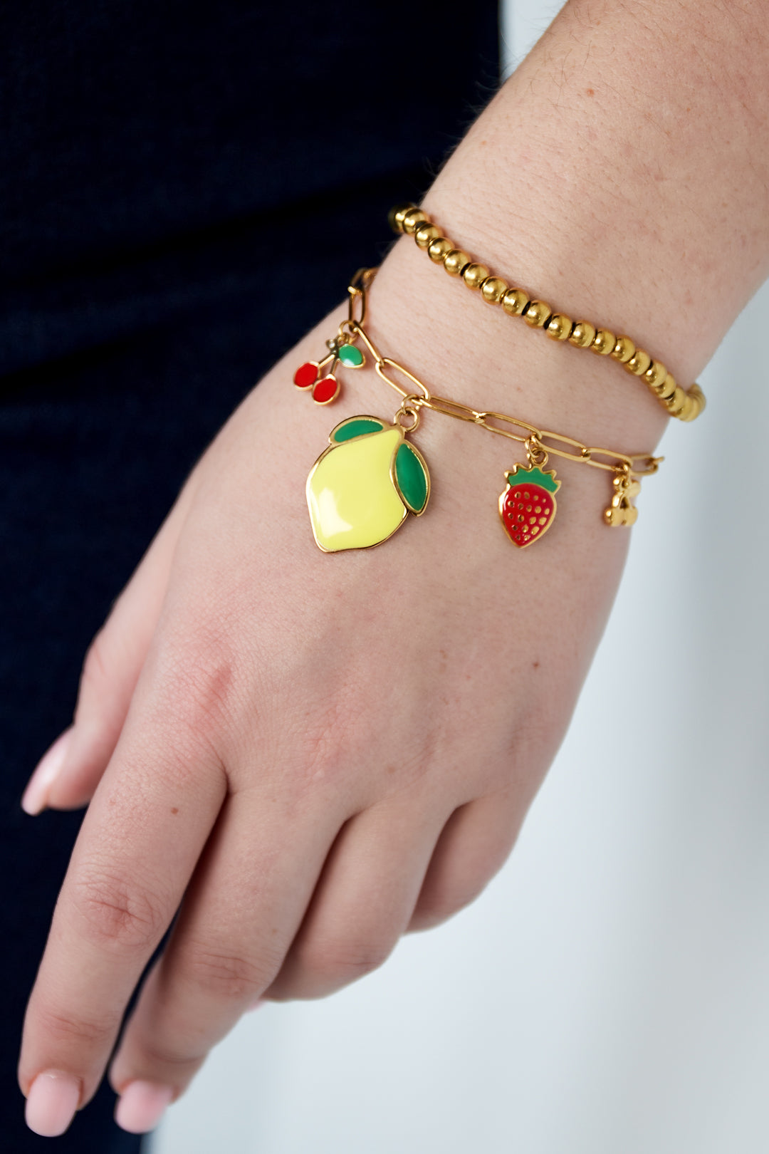 Lieveheersbeestje armband