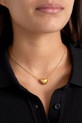 soft heart ketting