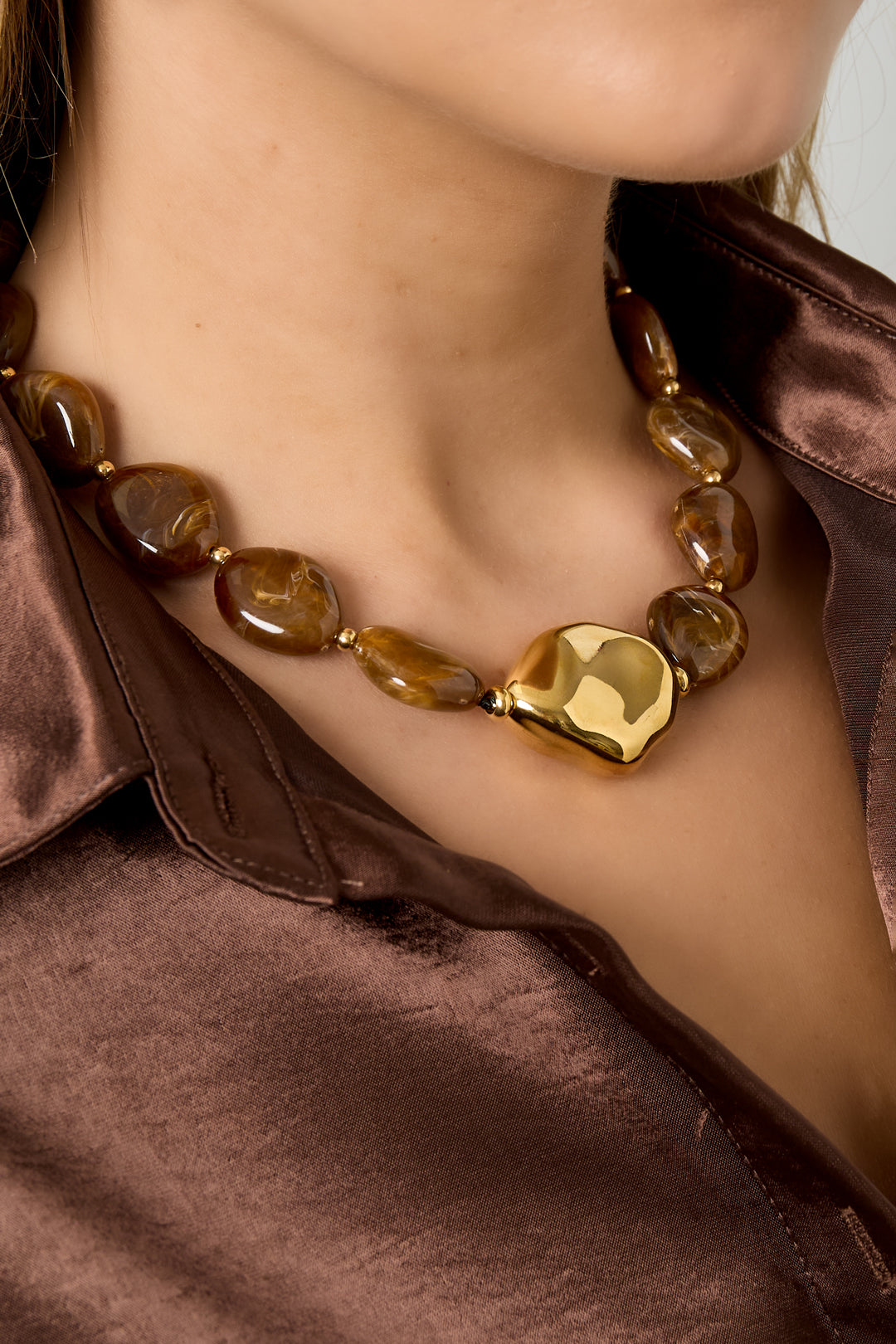 Acryl kralen kettingen kralen casual dagelijks-19mm*23mm