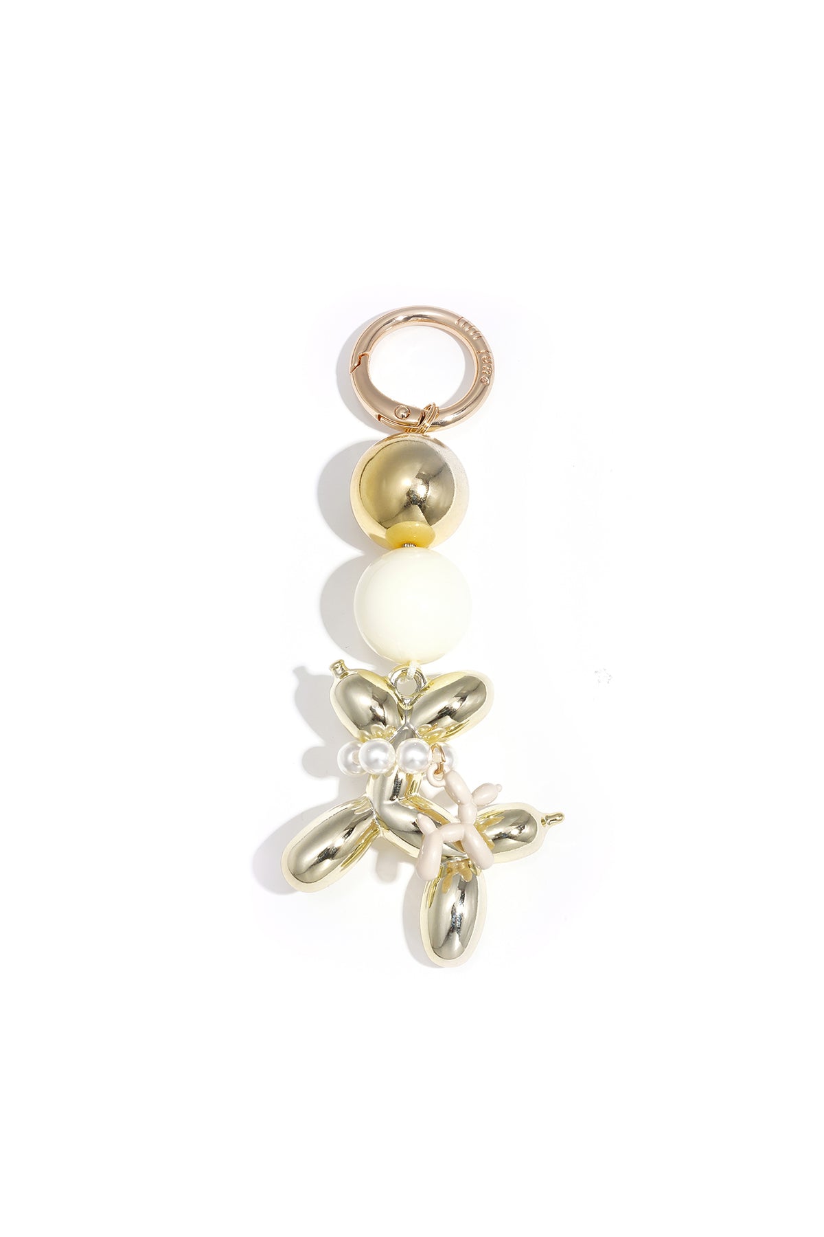 Schattige ballonhond sleutelhanger