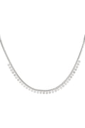 Ketting muntjes - Zilver Stainless Steel
