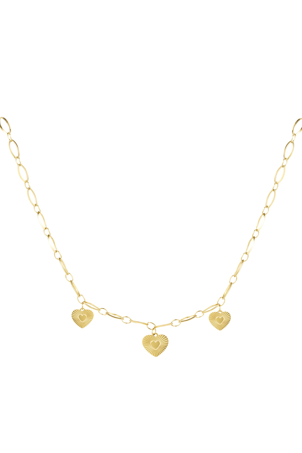 ketting drie hartjes coins