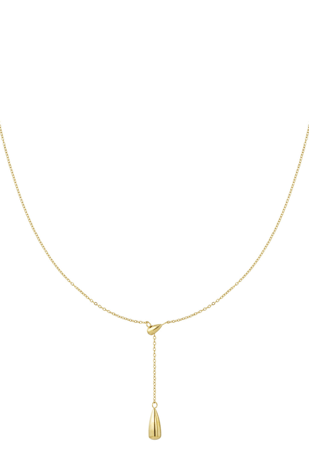ketting met druppel bedel