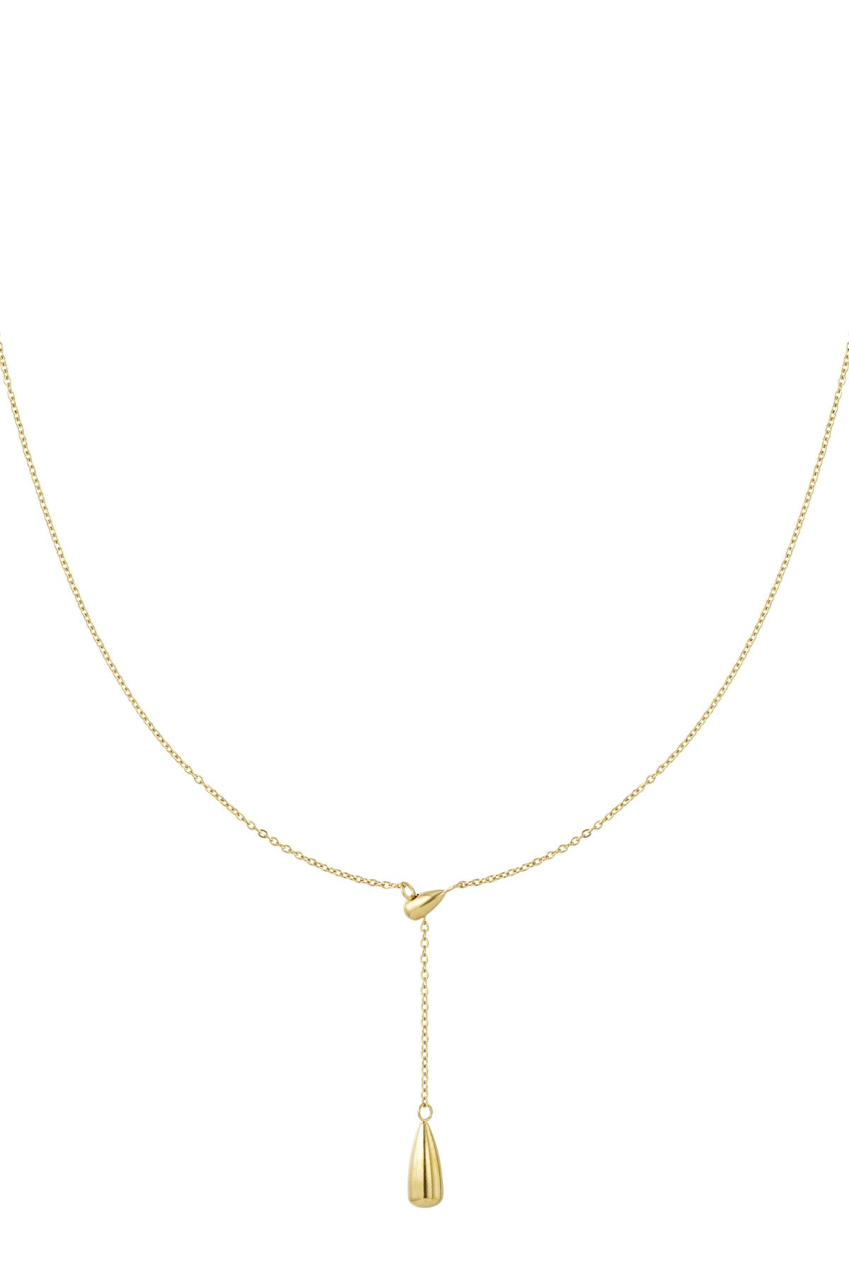 ketting met druppel bedel