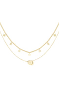dubbele sterren ketting