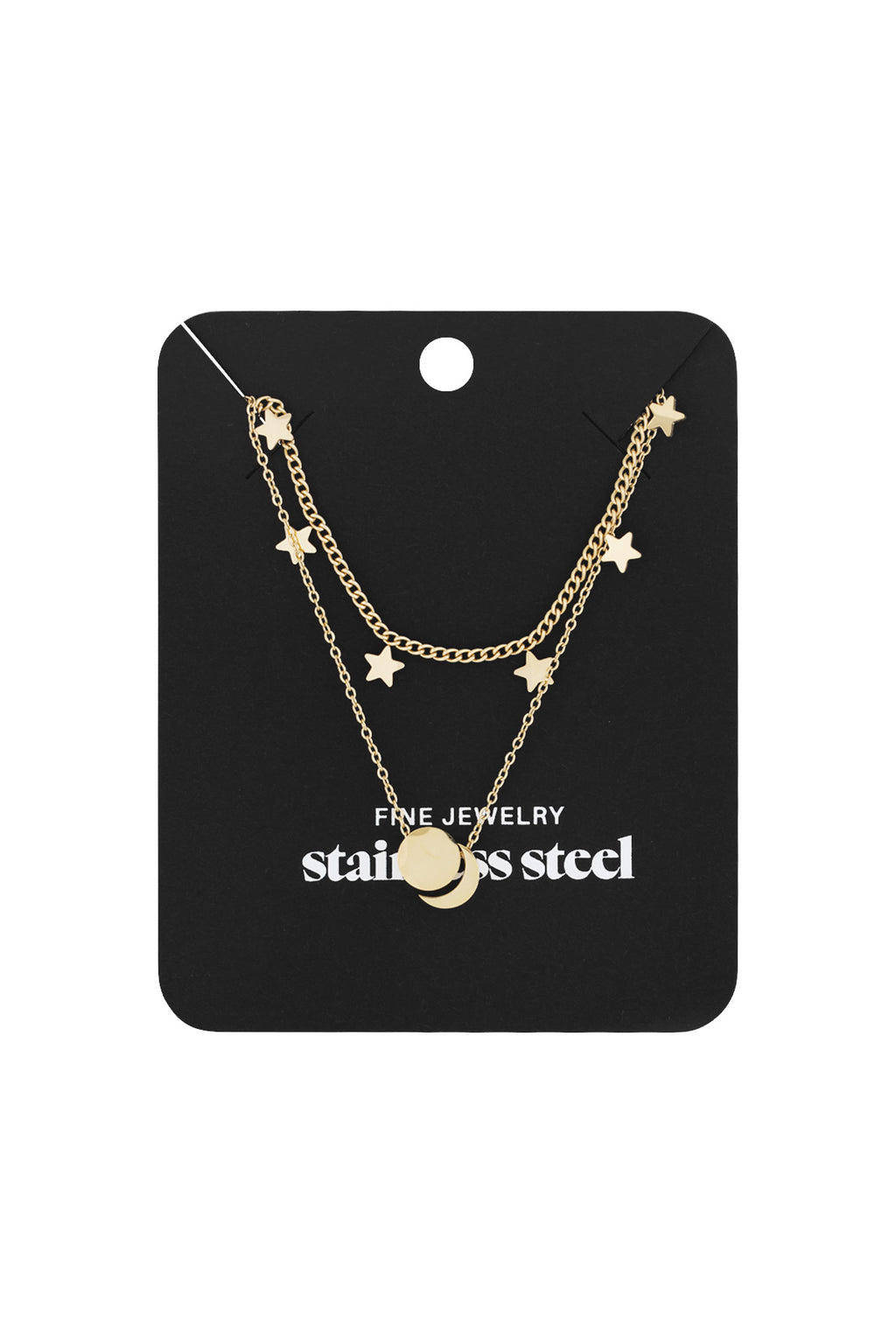 dubbele sterren ketting