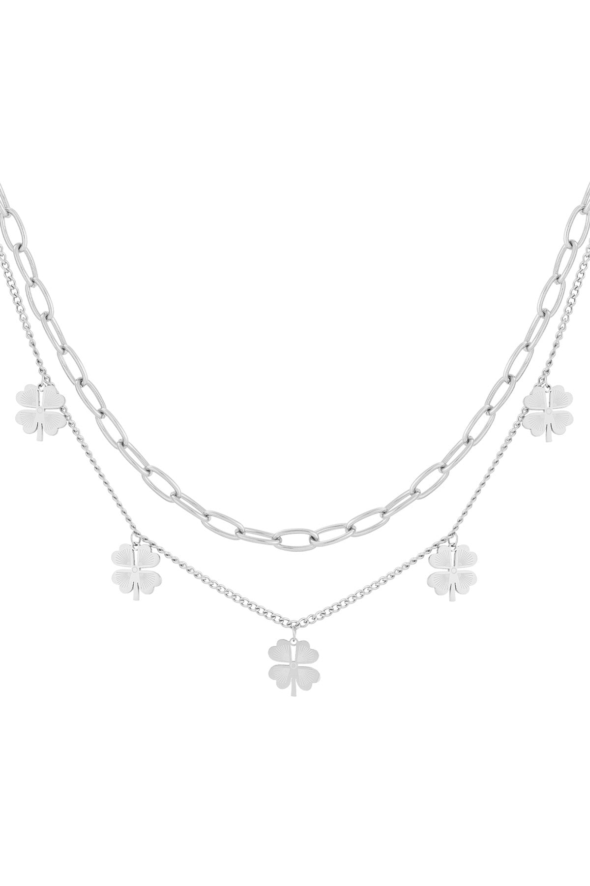 layered luck ketting
