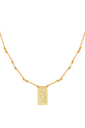 moony ketting - oranje &