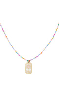 Kleurrijke sunshine ketting - Multi