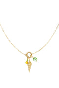 Shell Necklace - Gold kleur