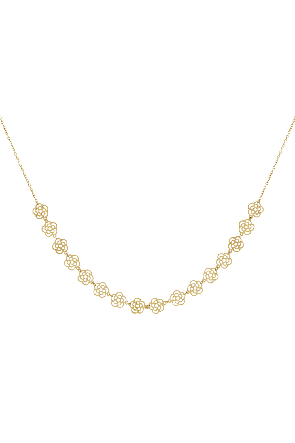 Bloemenliefde ketting