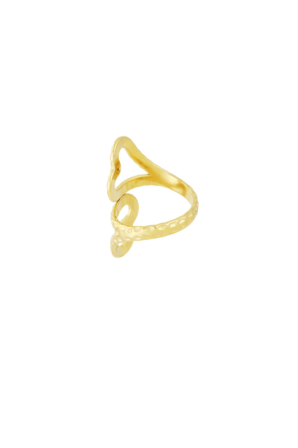 double heart ring