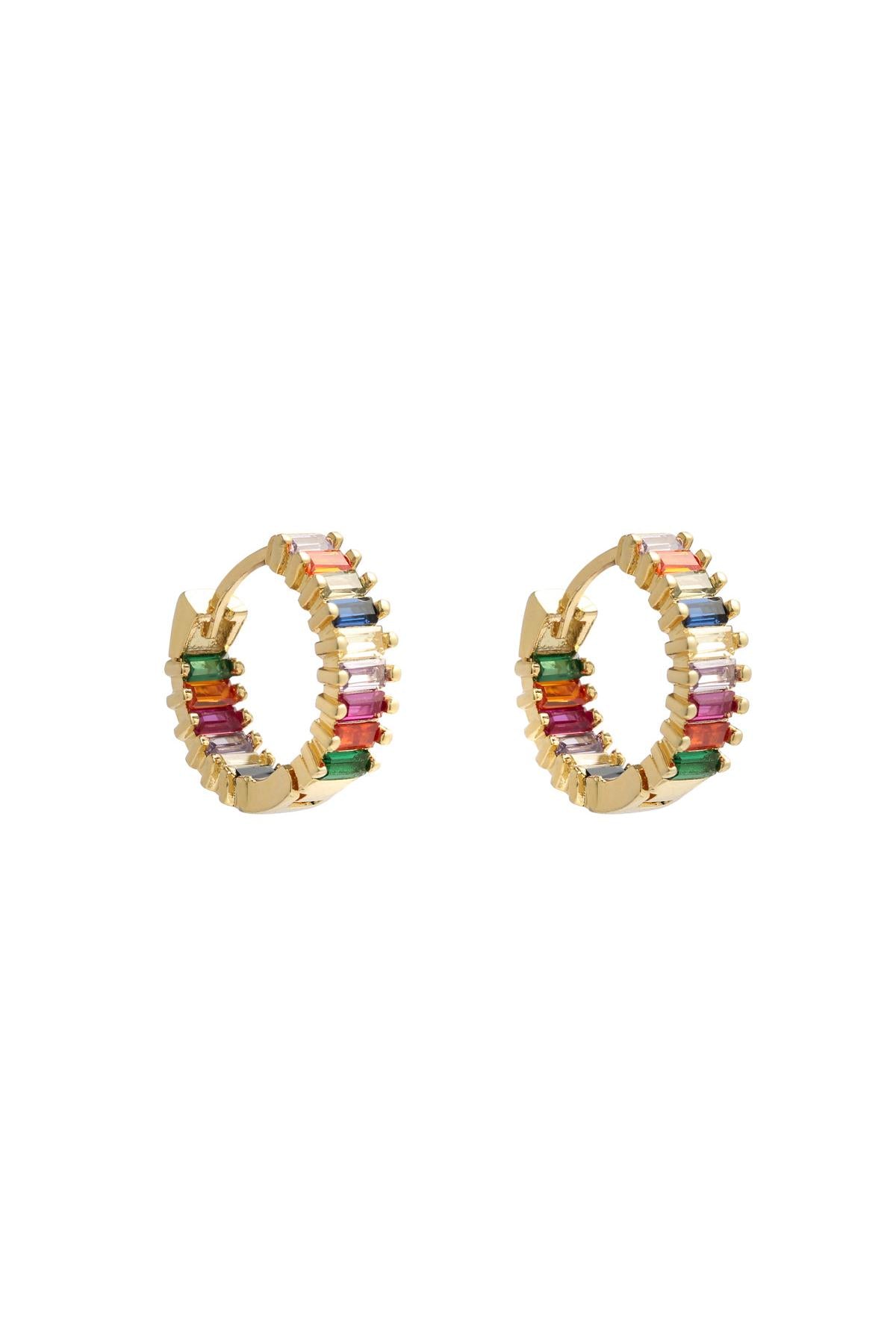 Oorbellen Summertime Multi Koper