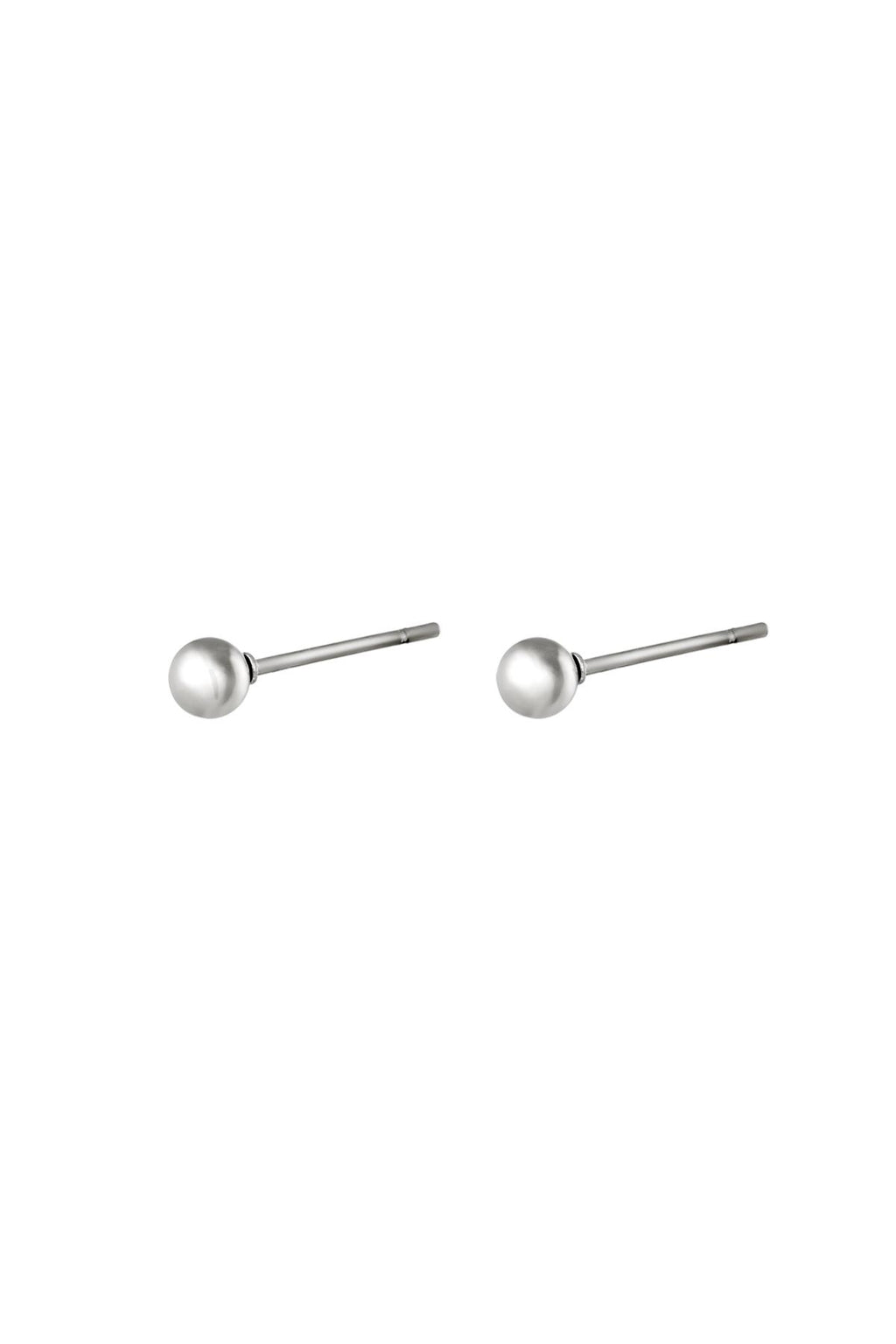 Oorbellen Midi Dot Zilver Stainless Steel