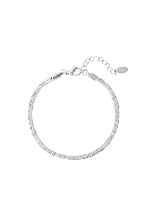 Armband basic Goud kleur Stainless Steel