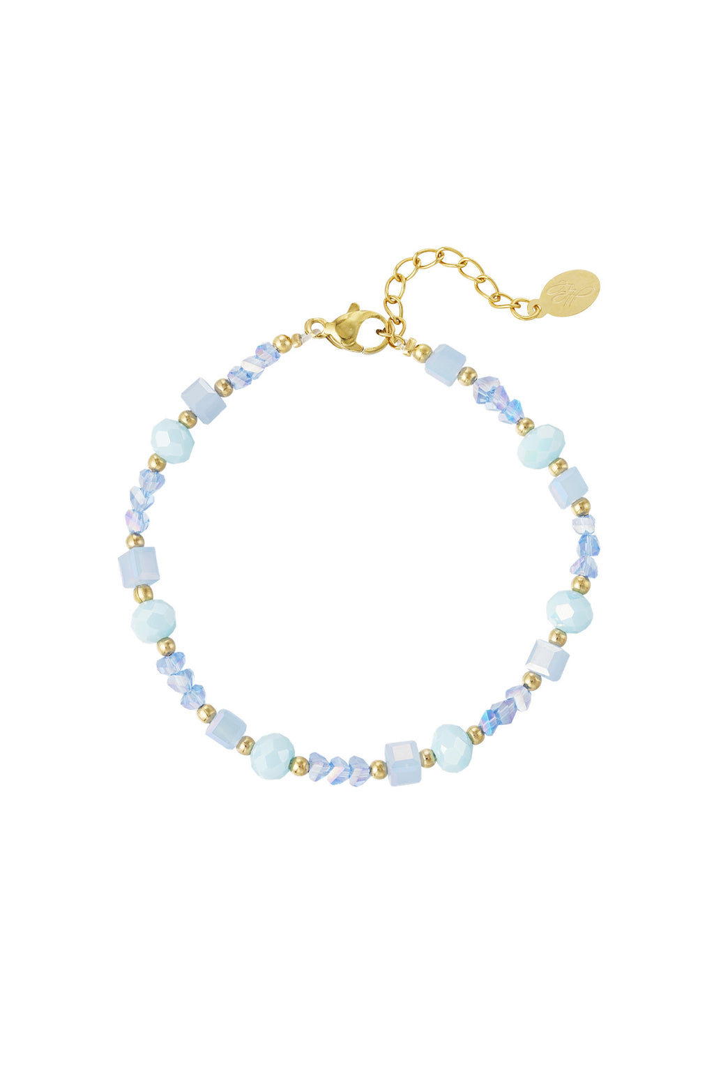 armband twisted love - groen 