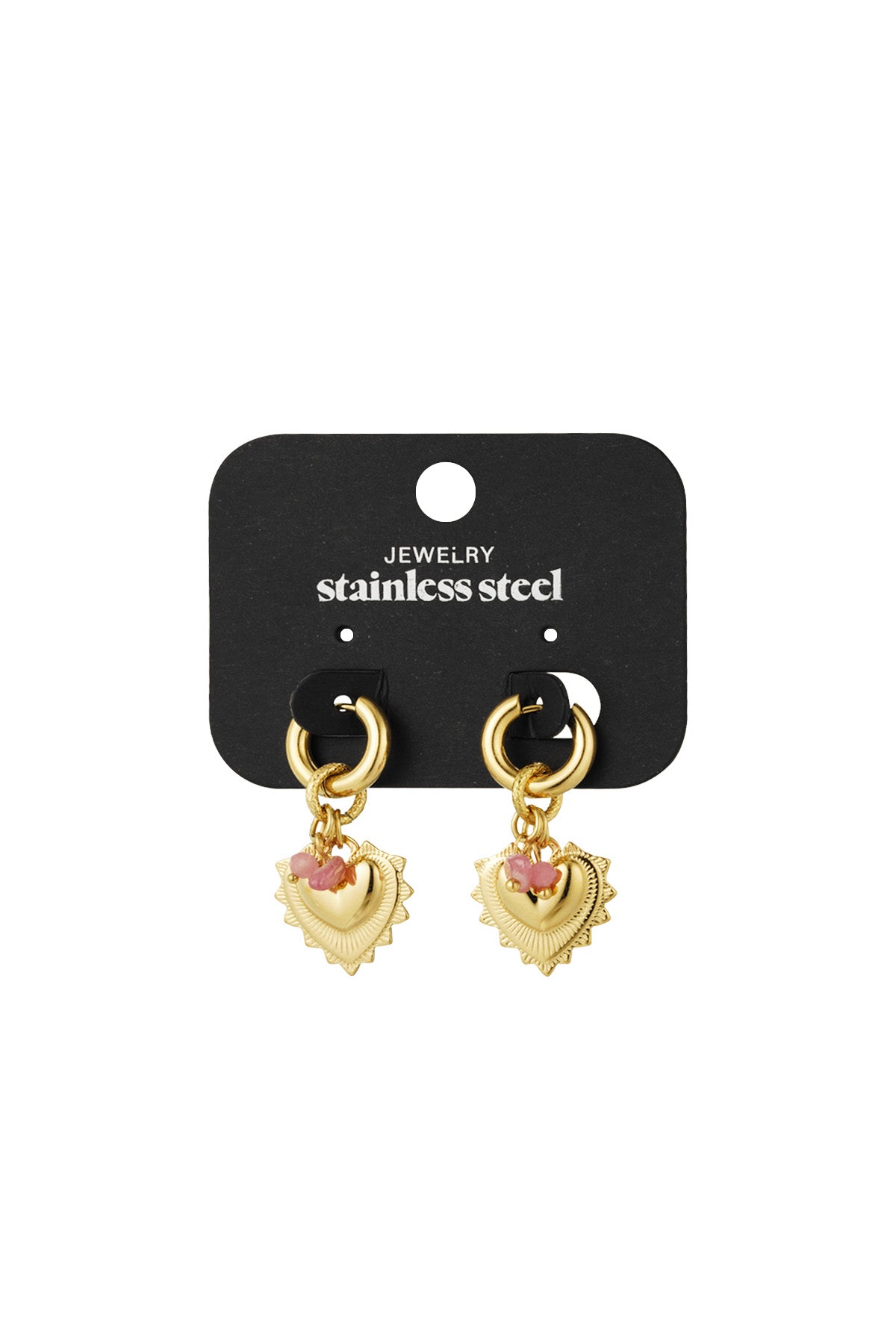 oorbellen bold heart