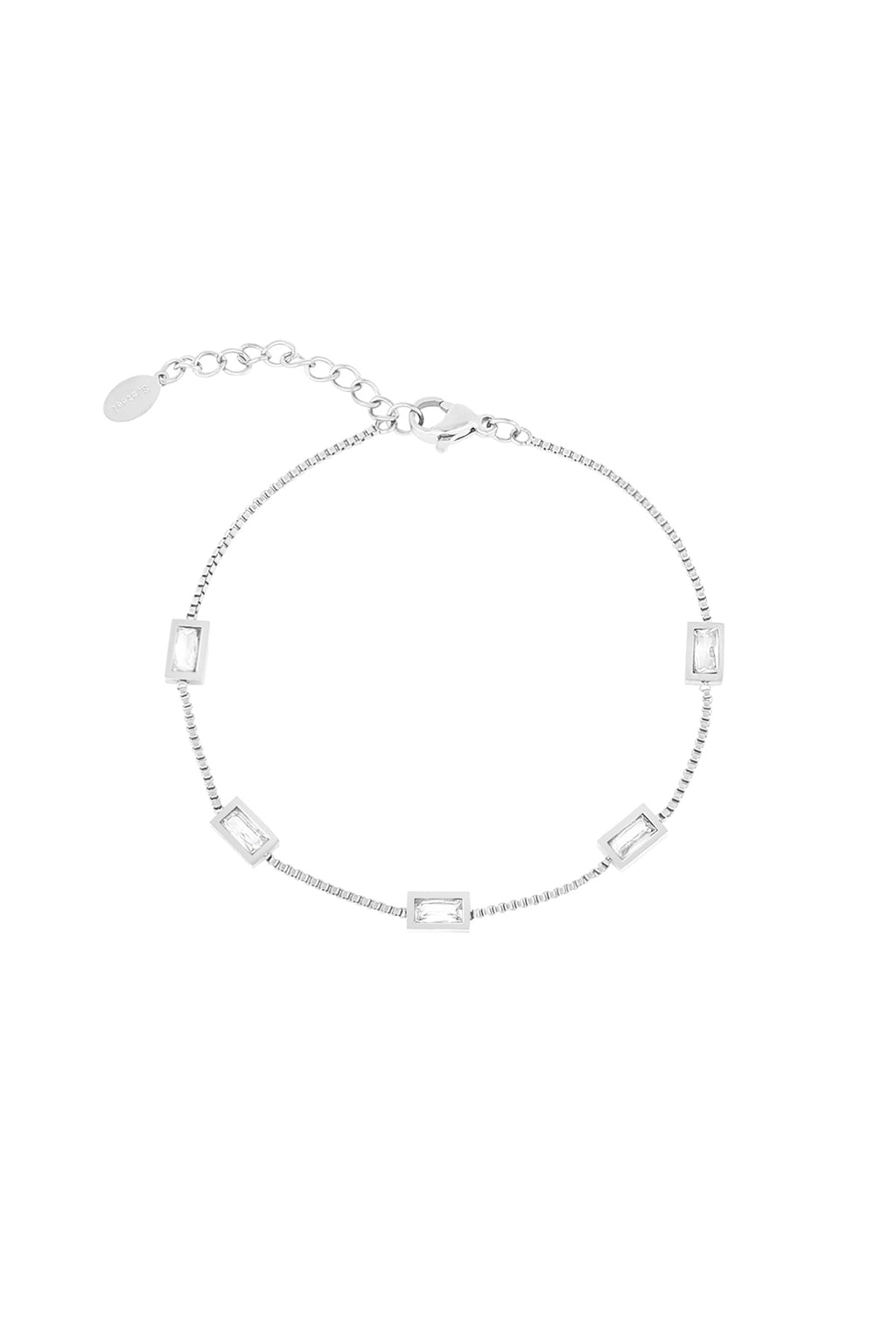 Diamond glow armband - Goud kleur 