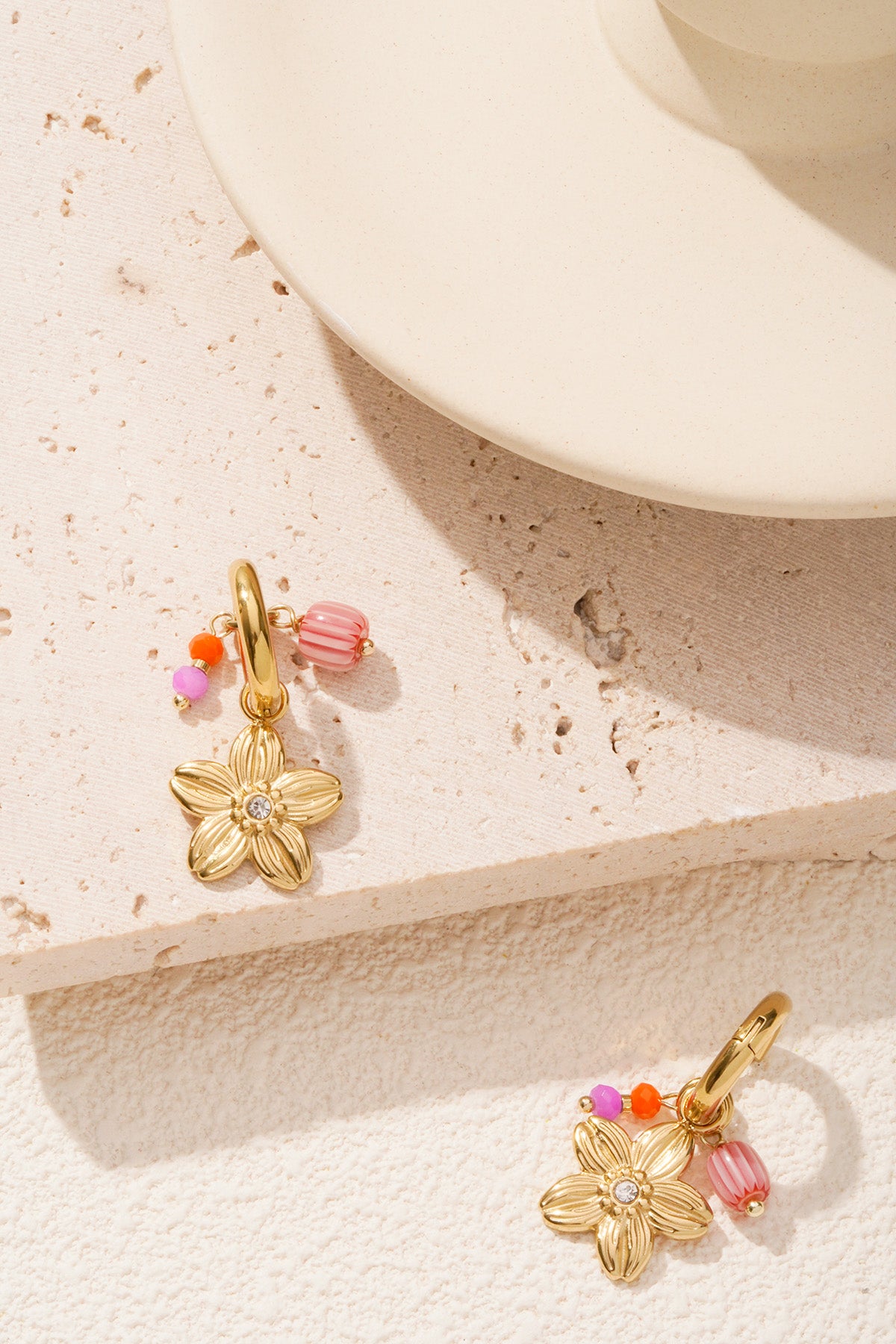 bloom hoops oorbellen