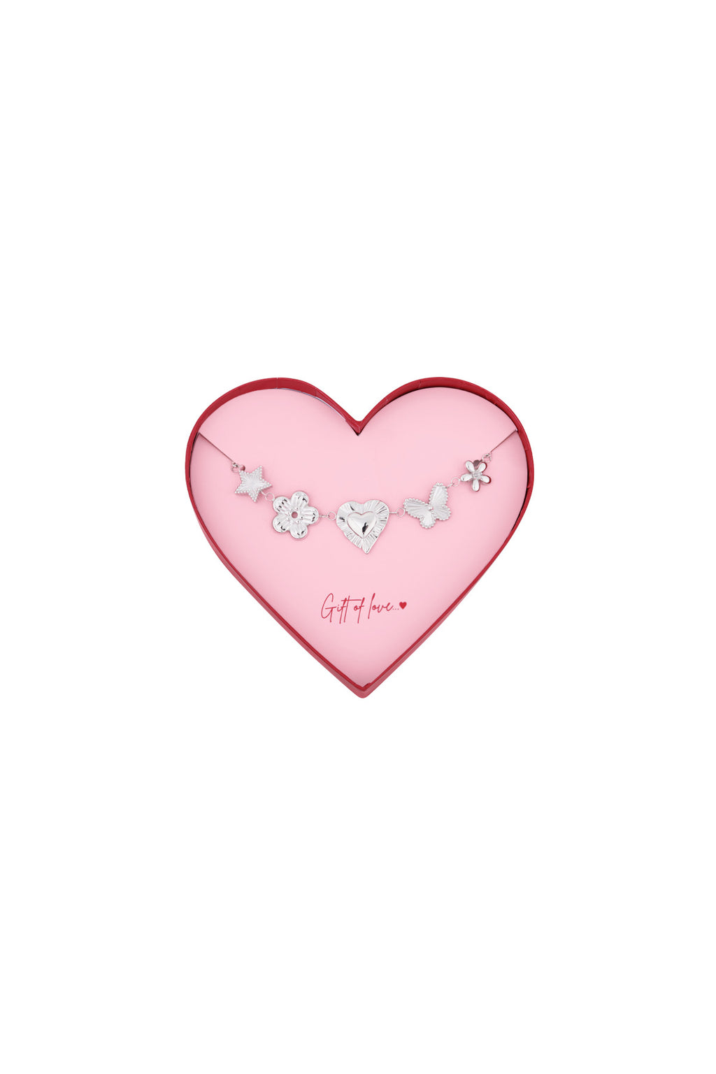 gift of love stainless steel butterfly love armband