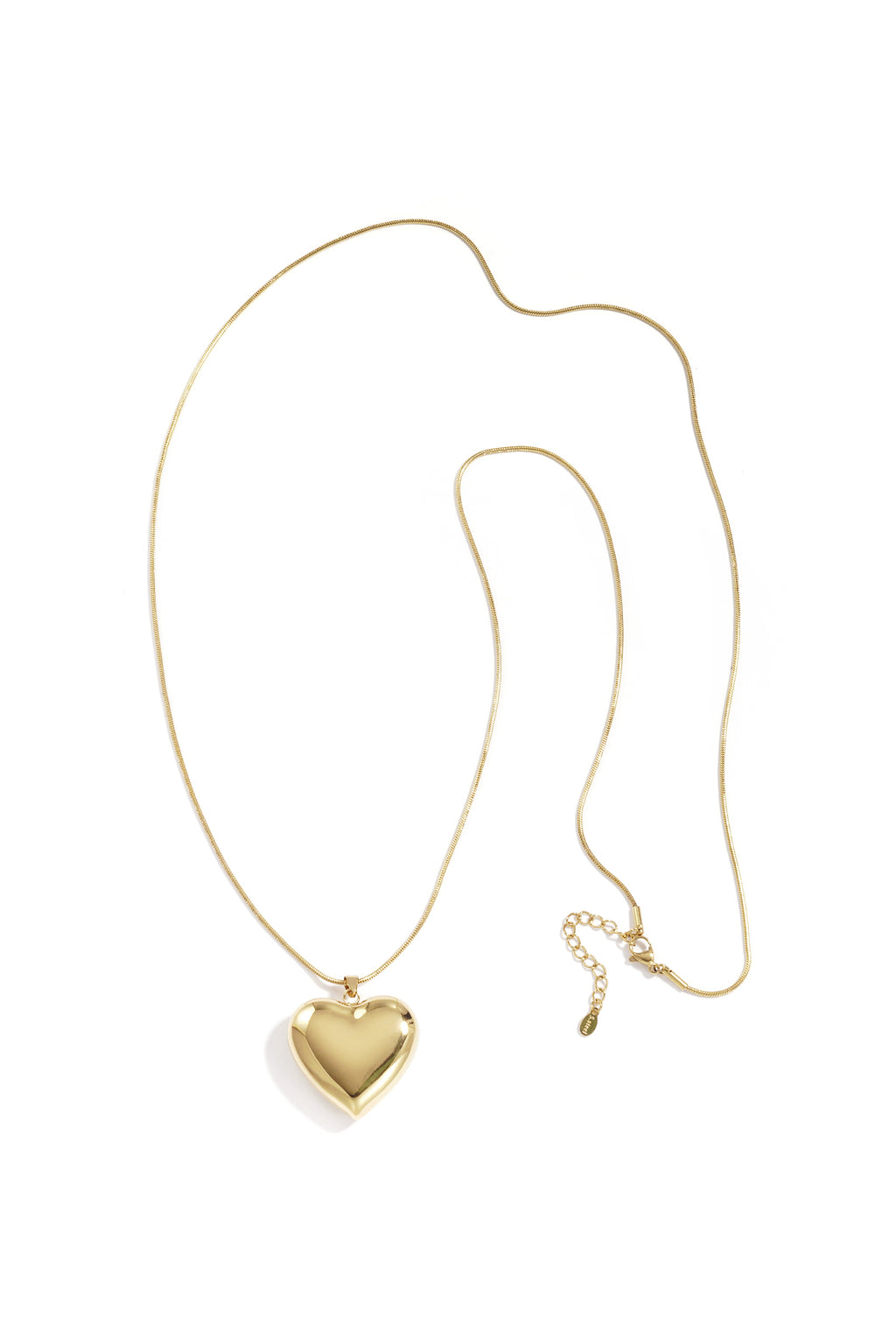 Roestvrijstalen lange kettingen met hart, casual, dagelijks, eenvoudig, serie, damessieraden