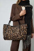 Tote Bags Luipaardprint Casual Katoen Dagelijkse Accessoires