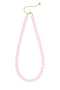 Ketting met medium kralen-10mm
