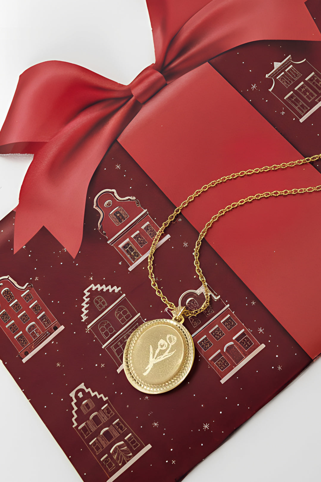 Tulpbloesem roestvrijstalen ketting