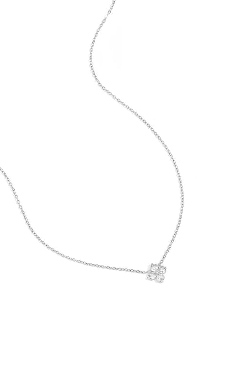 Ketting met belegde klaver