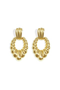 Statement oorbellen schelpmotief