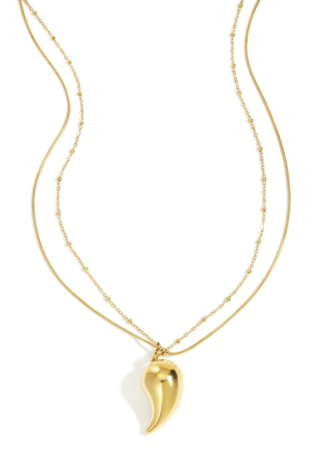 Hangerkettingen Droplet Casual Daily Simple Series Damessieraden