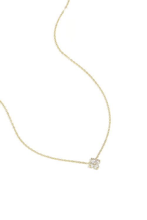 Ketting met belegde klaver