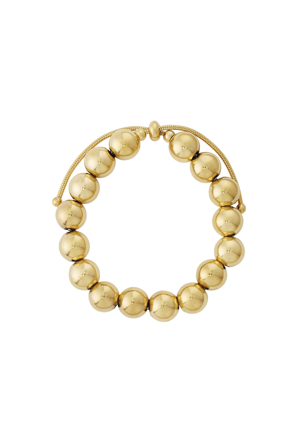 Holle kralen armband-12mm