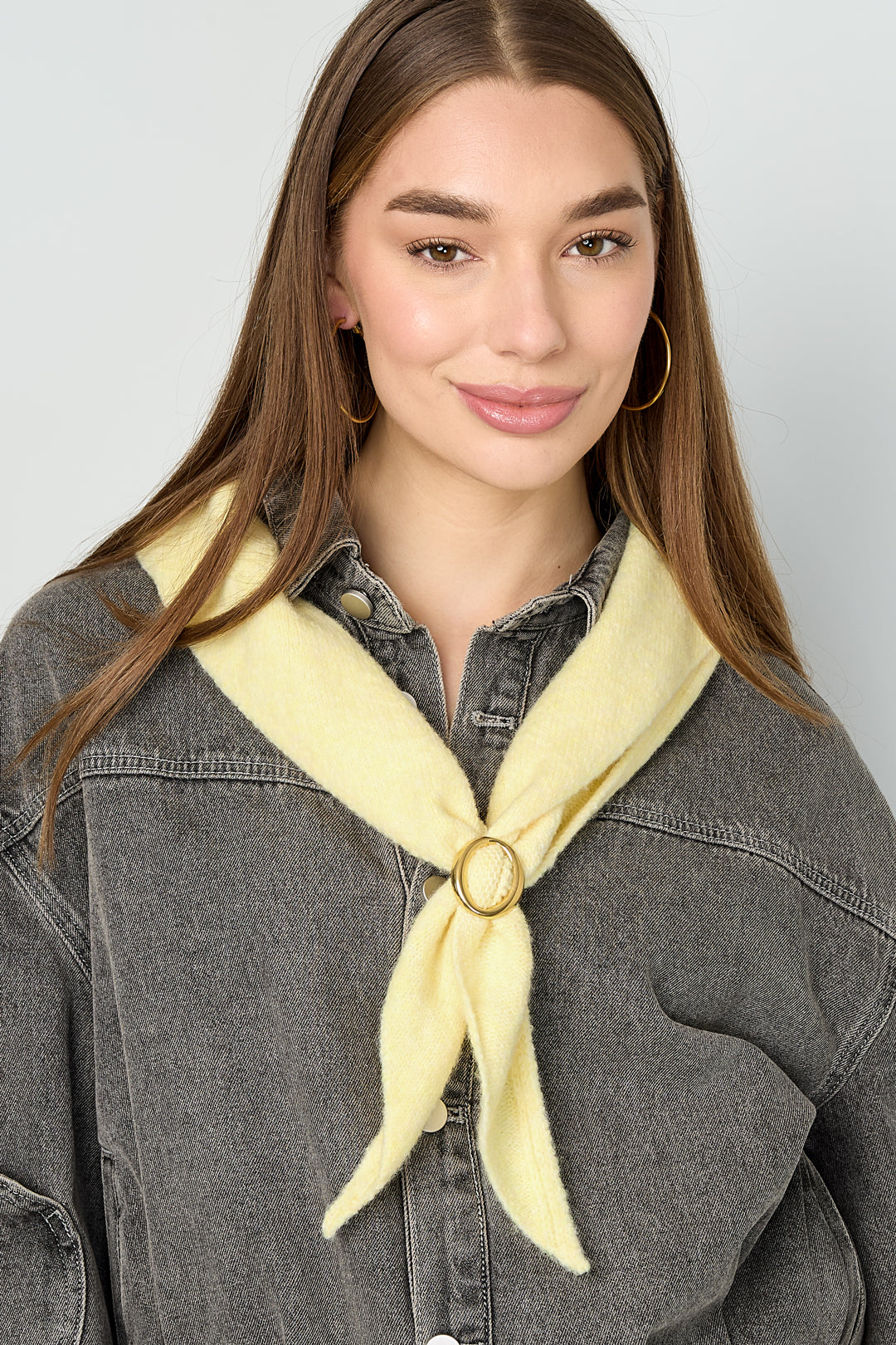 Wintersjaals Effen Kleur Casual Polyester Dagelijkse Accessoires