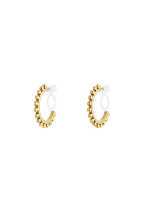 Oorbellen met opvallende ringclip