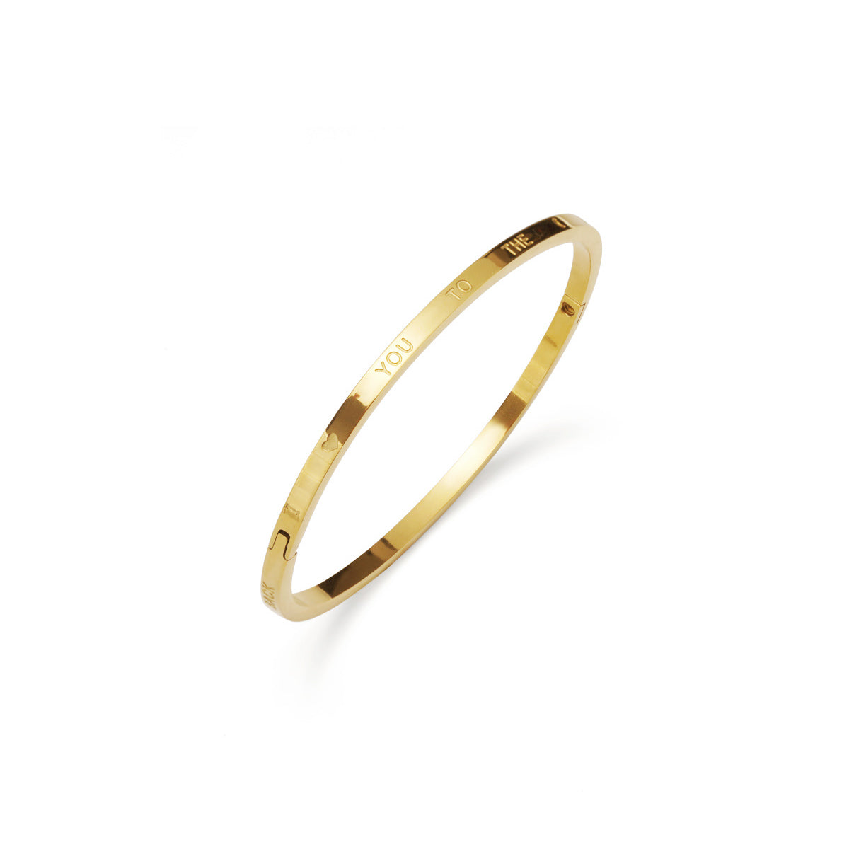 slavenarmband love you to the moon and back smal