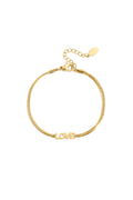 Armband eenvoudige liefde Stainless Steel