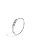 Roestvrijstalen manchet armbanden cirkel Casual Dagelijks Eenvoudig Serie Dames sieraden